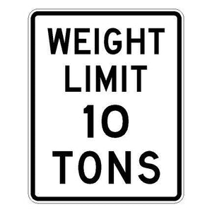 R12-1 Weight Limit __ Tons