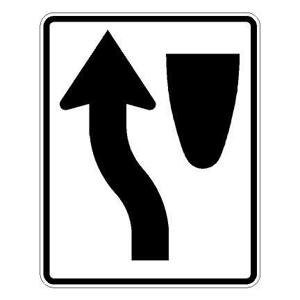 R4-7 Keep Right (Symbol) - KleemInc