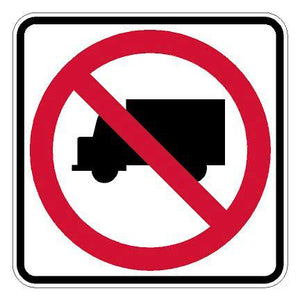 R5-2 No Truck Symbol