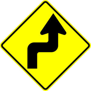 W1-3R Right Reverse Turn