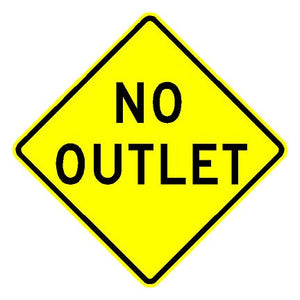 W14-2 No Outlet